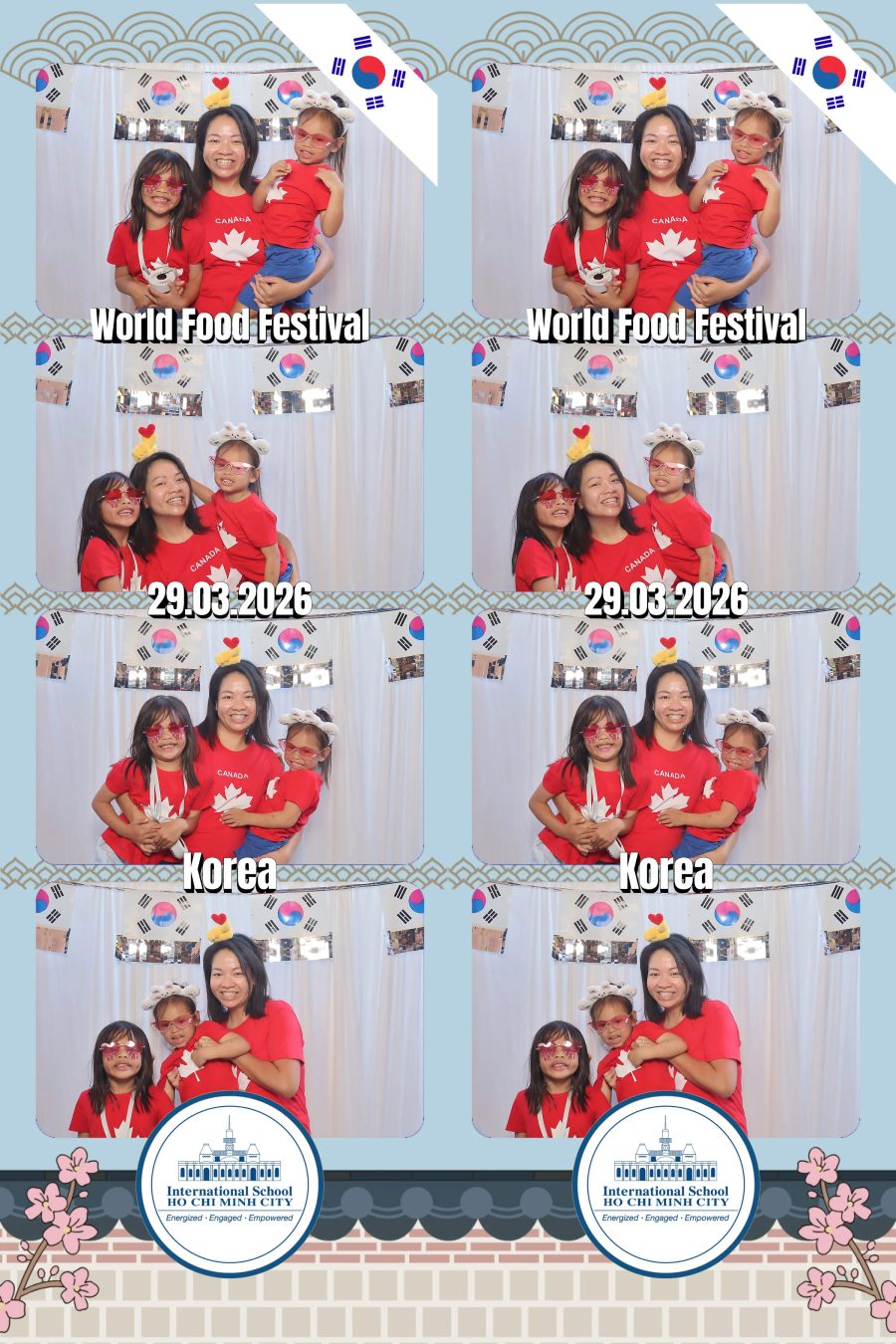 Chupbox Photobooth photos at International School HCMC (ISHCMC)