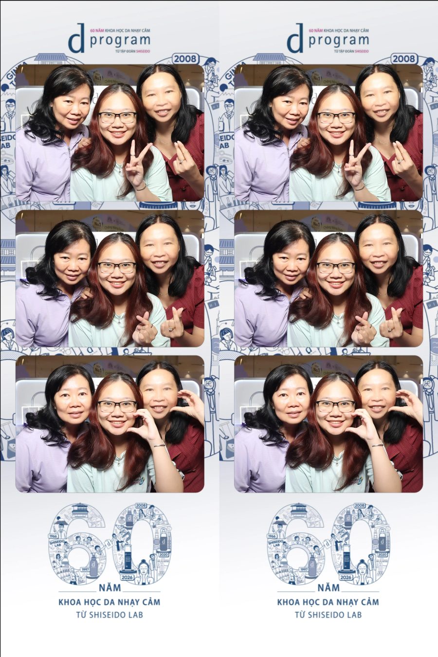 D program by Shiseido 60th Anniversary Promotion at Aeon Mall Tân Phú