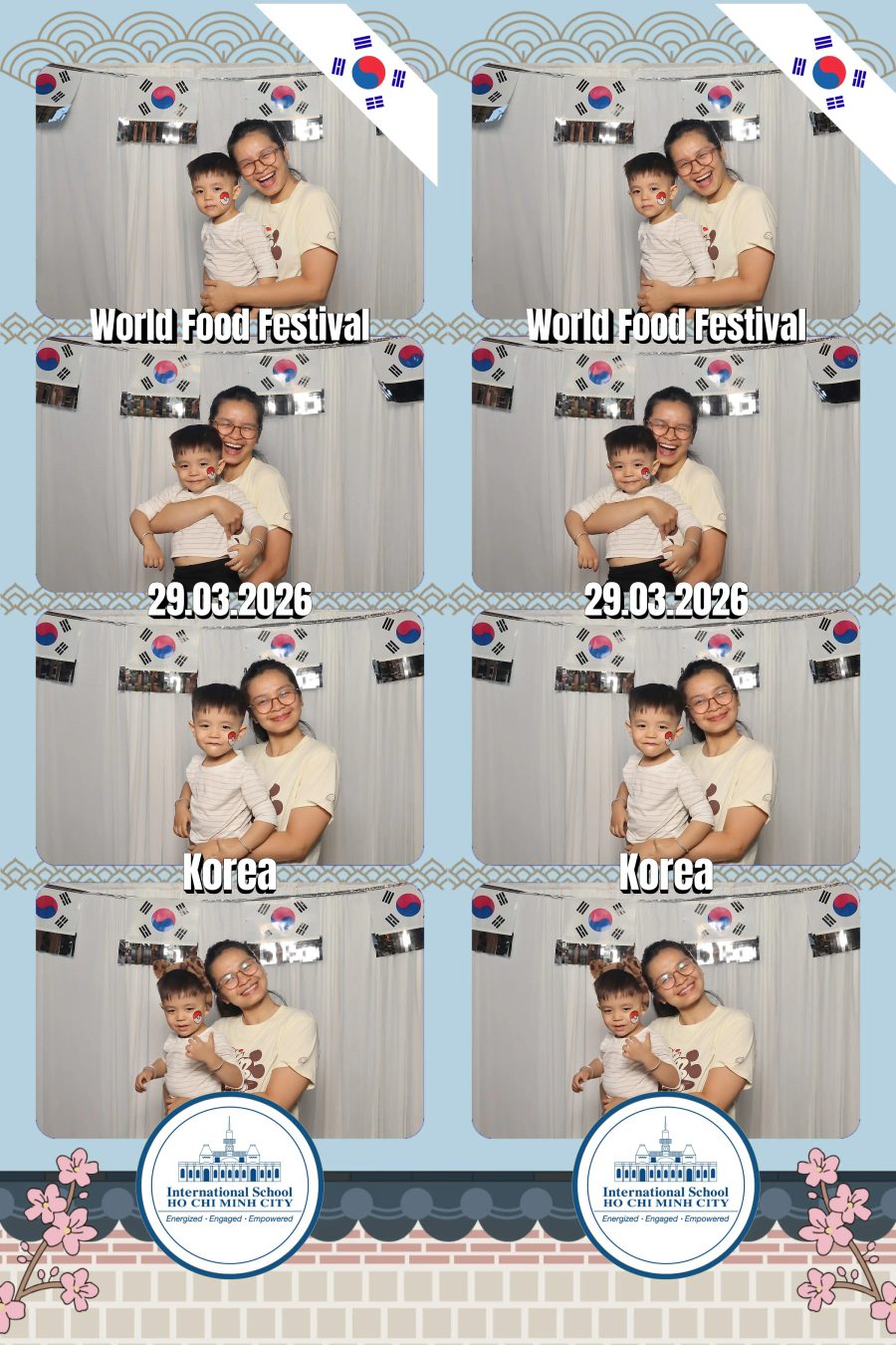 Chupbox Photobooth photos at International School HCMC (ISHCMC)