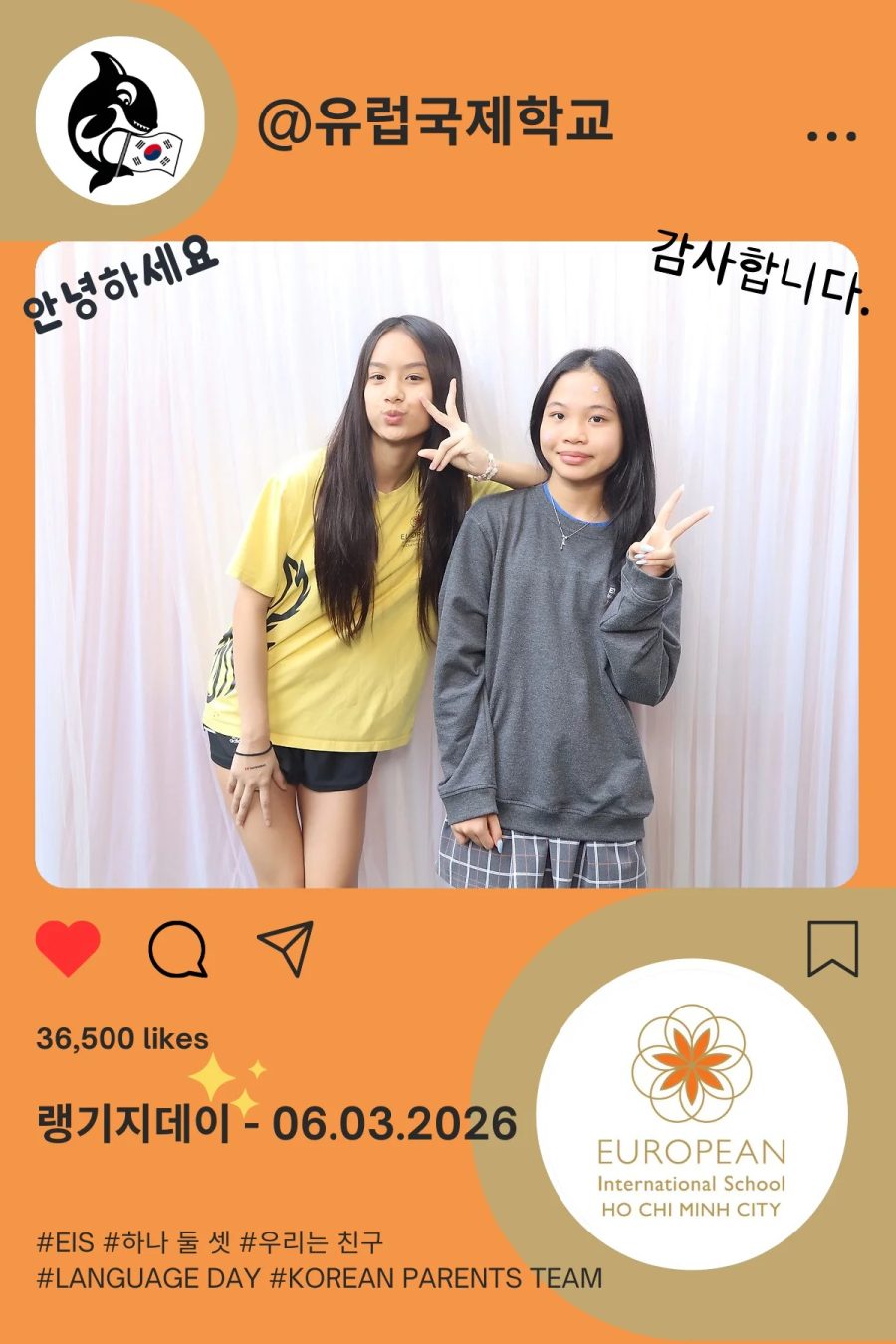 Language Day 2026 at European International School (EIS) in Ho Chi Minh City