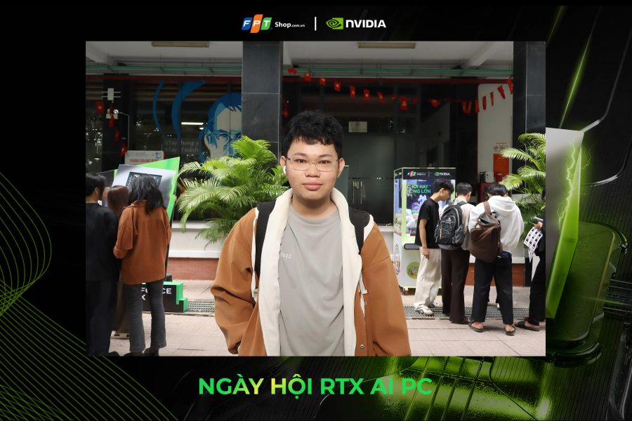 Chupbox Photobooth activity for Nvidia Promotion at University of Economics and Law