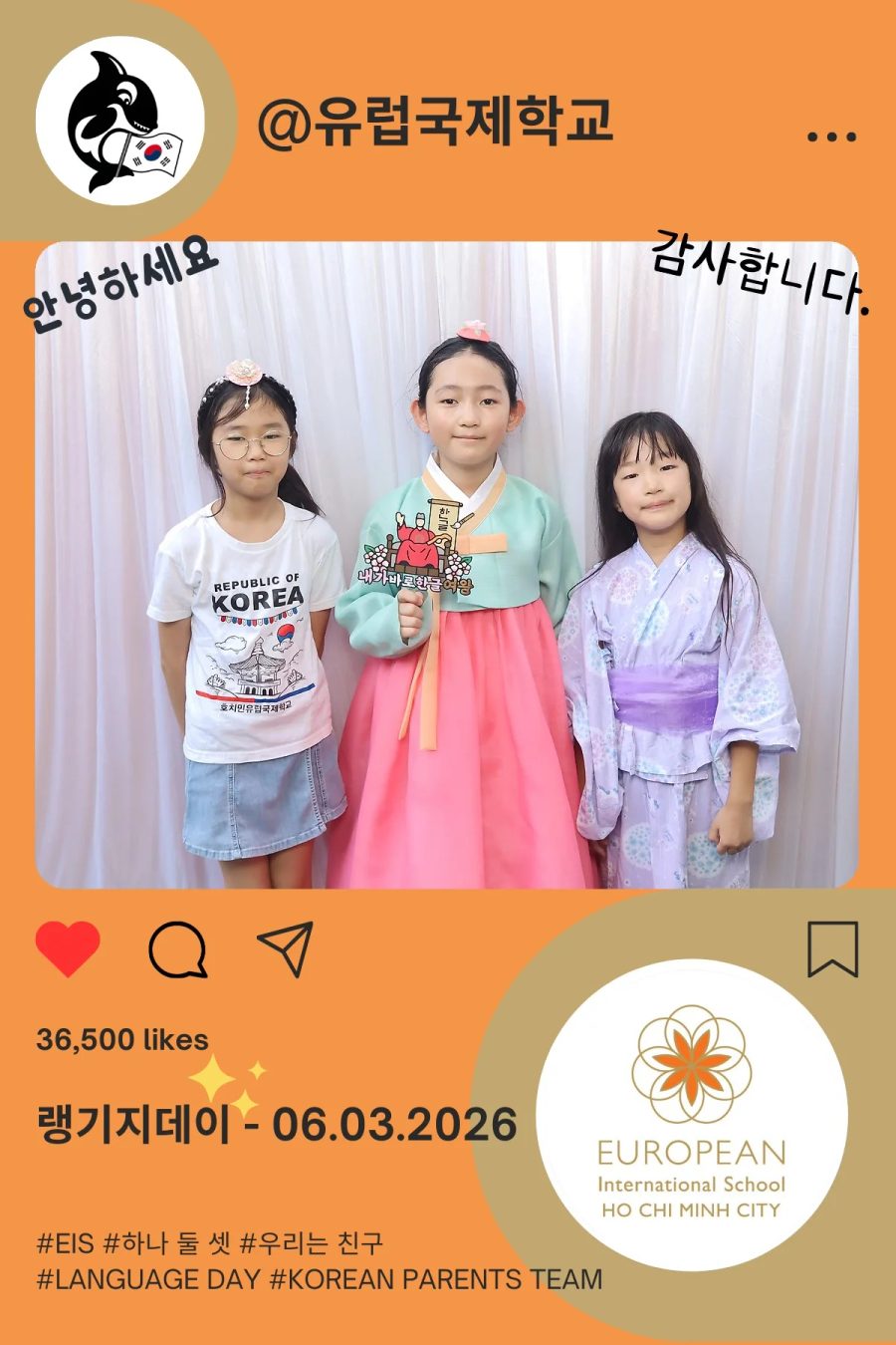 Language Day 2026 at European International School (EIS) in Ho Chi Minh City