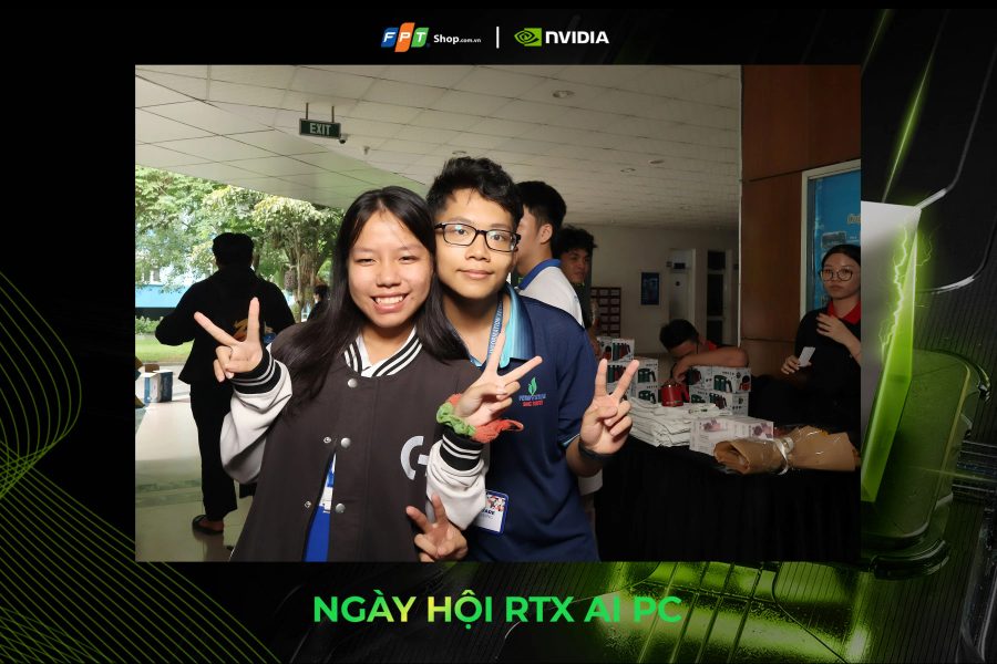 Chupbox Photobooth activity for Nvidia Promotion at University of Information Technology