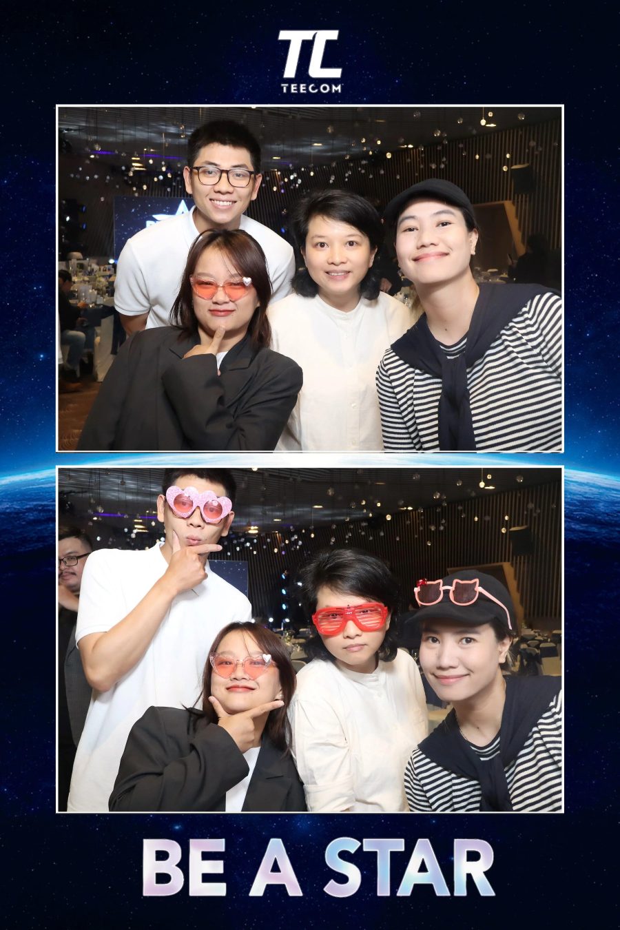 Chupbox Photobooth for Year-end party 2026 of Teecom at Capella Gallery Hall