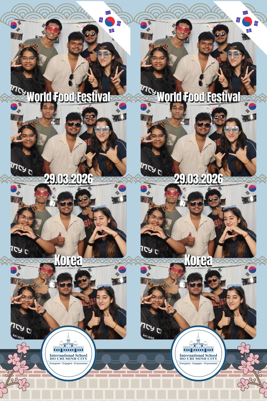 Chupbox Photobooth photos at International School HCMC (ISHCMC)