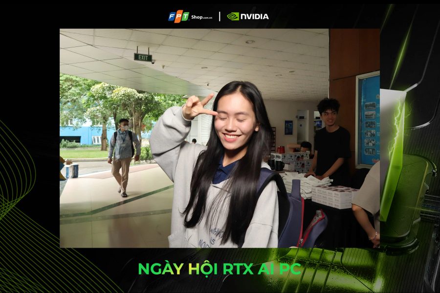 Chupbox Photobooth activity for Nvidia Promotion at University of Information Technology