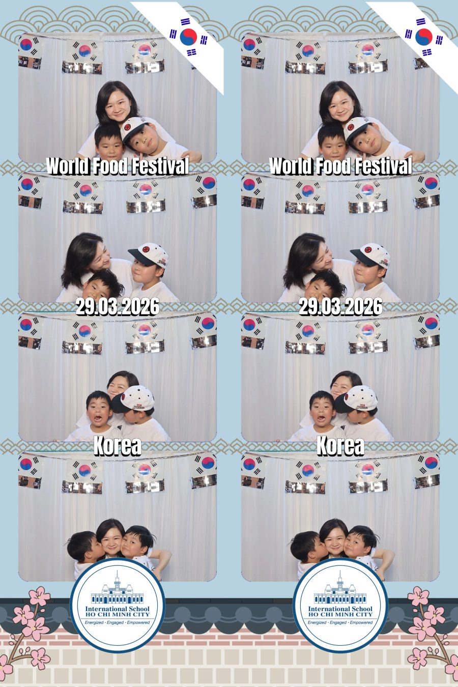 Chupbox Photobooth photos at International School HCMC (ISHCMC)