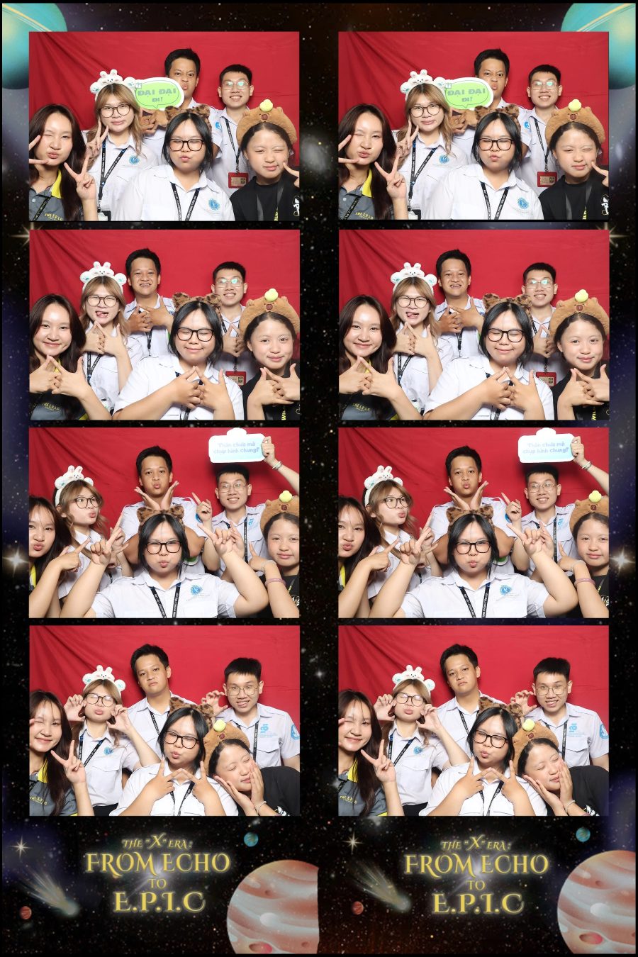 Chupbox Photobooth photo at The EPIC Club of HCMC University of Law