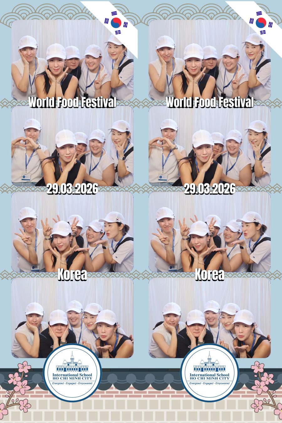 Chupbox Photobooth photos at International School HCMC (ISHCMC)