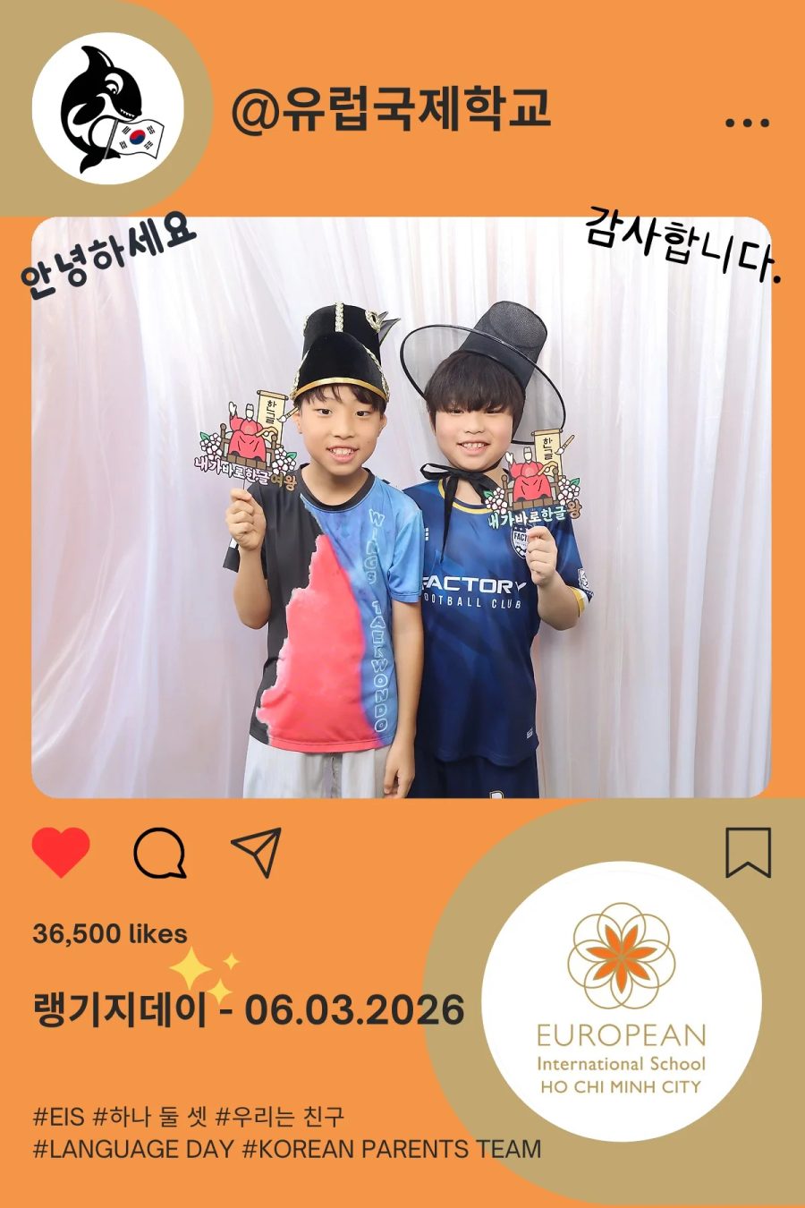 Language Day 2026 at European International School (EIS) in Ho Chi Minh City