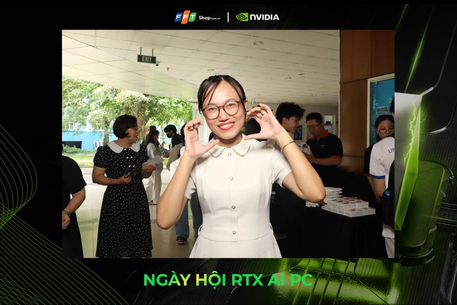 Chupbox Photobooth activity for Nvidia Promotion at University of Information Technology