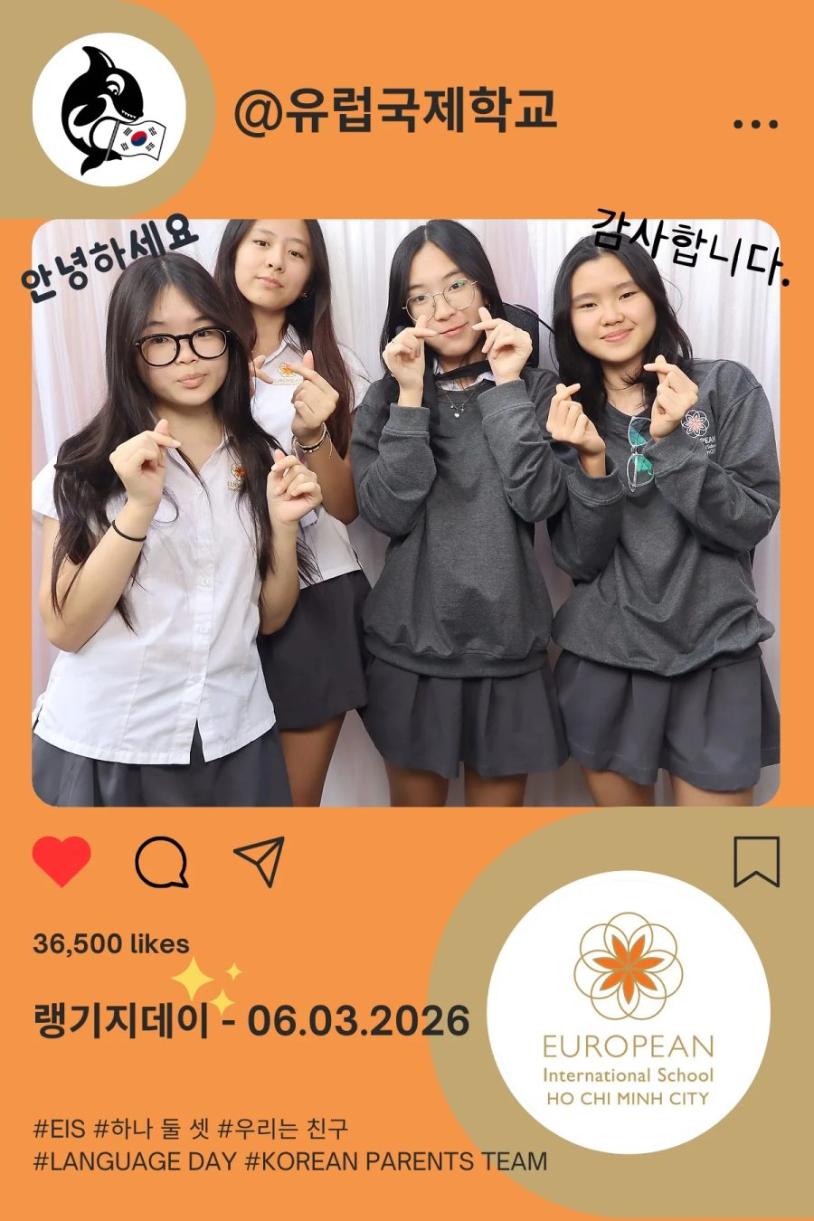 Language Day 2026 at European International School (EIS) in Ho Chi Minh City