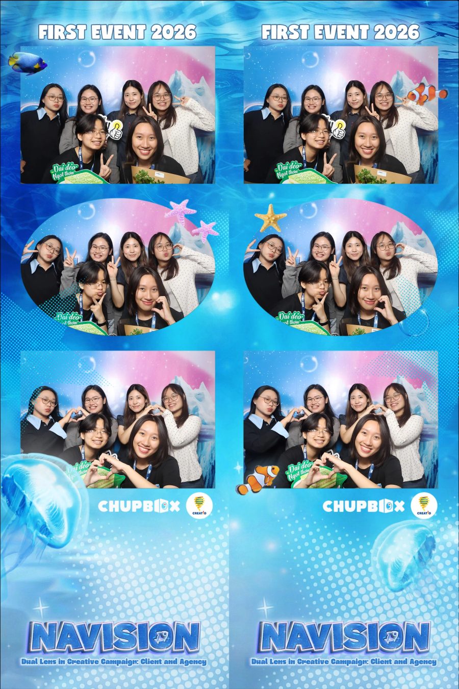 Chupbox Photobooth Photo at FIRST EVENT 2026 of Marketing Club Creatio