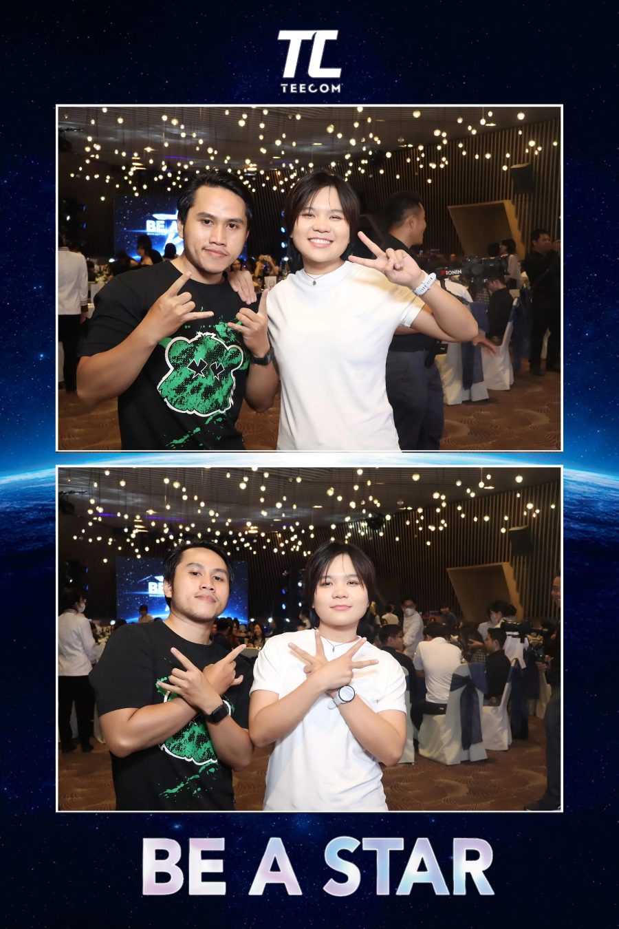 Chupbox Photobooth for Year-end party 2026 of Teecom at Capella Gallery Hall