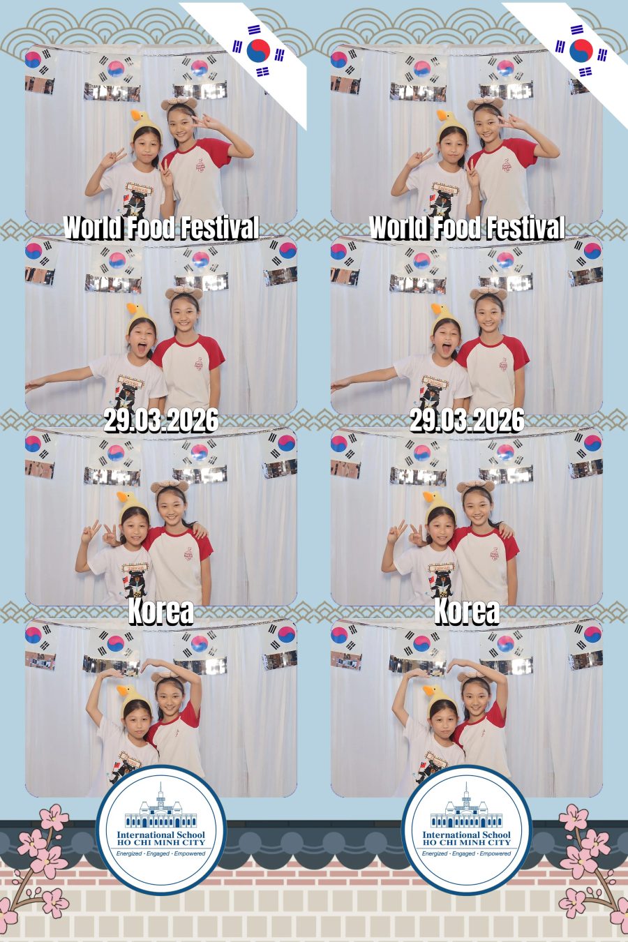 Chupbox Photobooth photos at International School HCMC (ISHCMC)