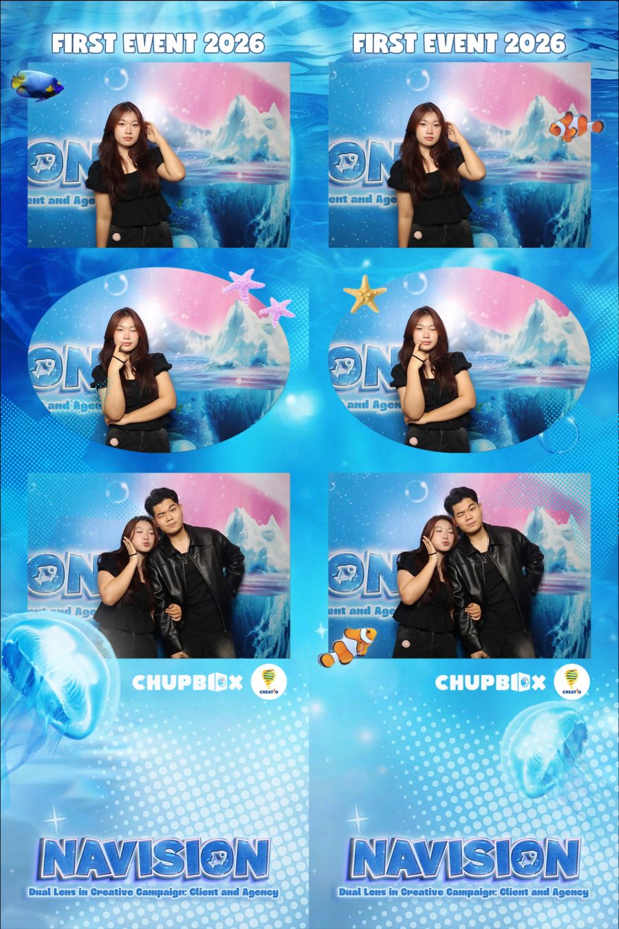 Chupbox Photobooth Photo at FIRST EVENT 2026 of Marketing Club Creatio