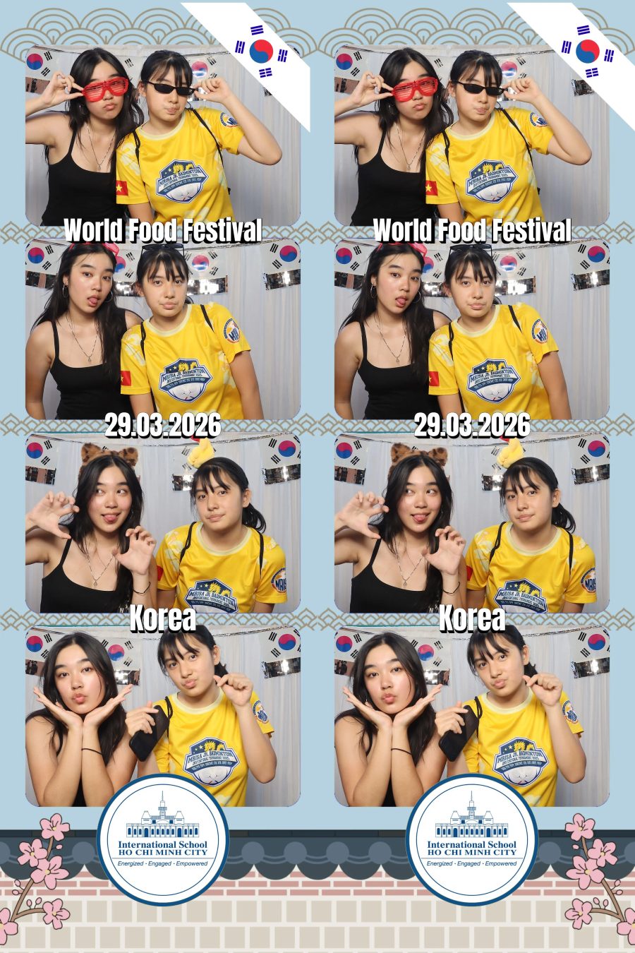 Chupbox Photobooth photos at International School HCMC (ISHCMC)