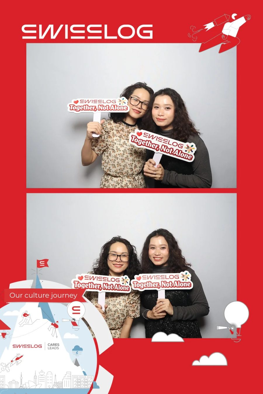 Chupbox Photobooth for Swisslog Year-end Party 2026 by Kuka Vietnam