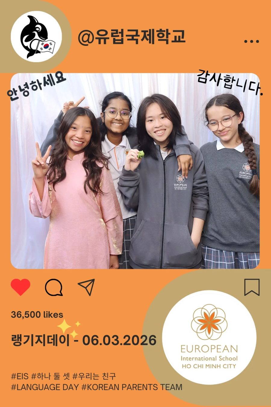 Language Day 2026 at European International School (EIS) in Ho Chi Minh City