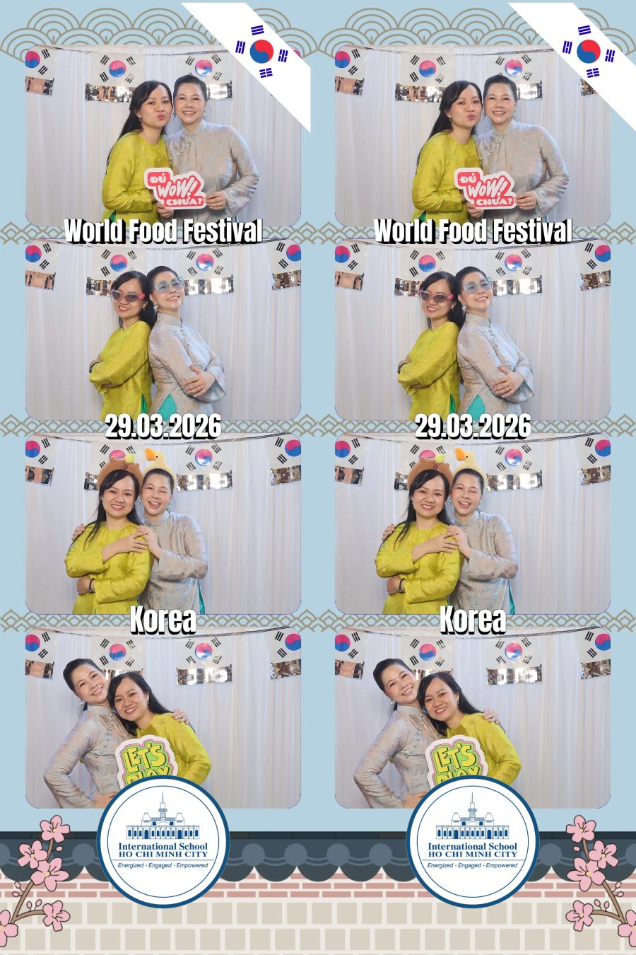 Chupbox Photobooth photos at International School HCMC (ISHCMC)