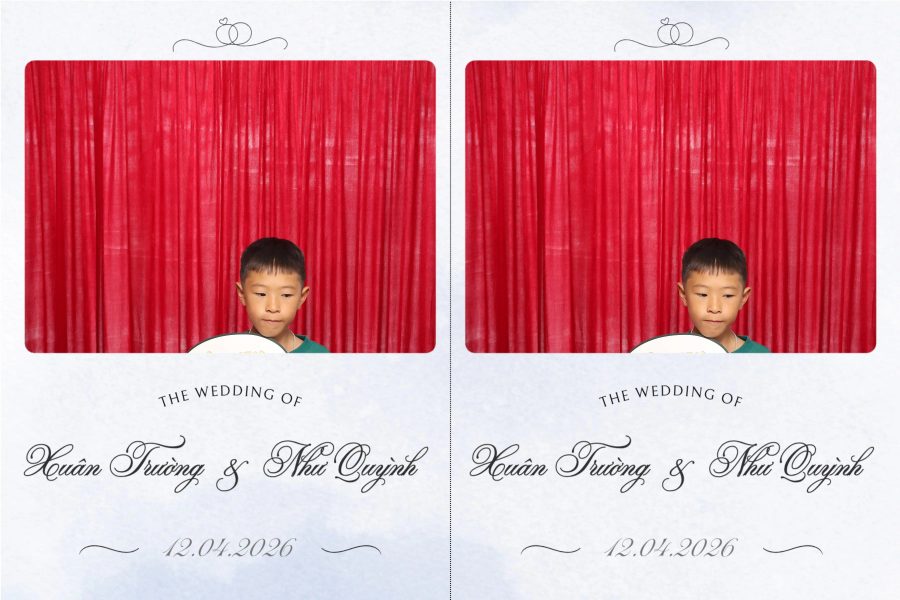 Chupbox Wedding Photobooth for Truong & Quynh at Luxury Palace