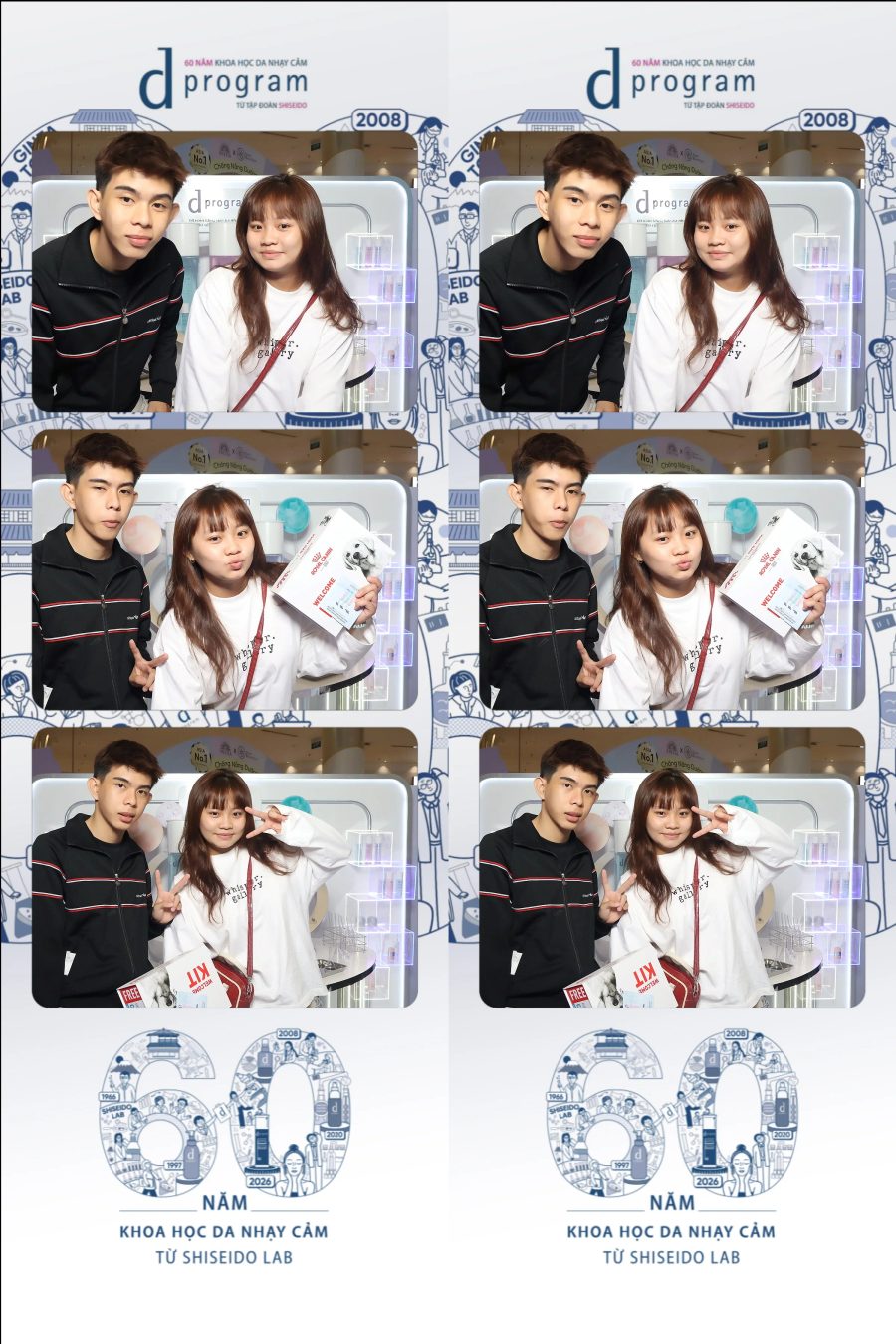 D program by Shiseido 60th Anniversary Promotion at Aeon Mall Tân Phú