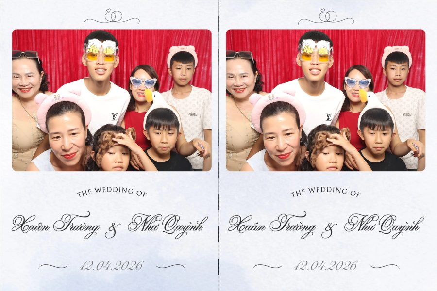 Chupbox Wedding Photobooth for Truong & Quynh at Luxury Palace