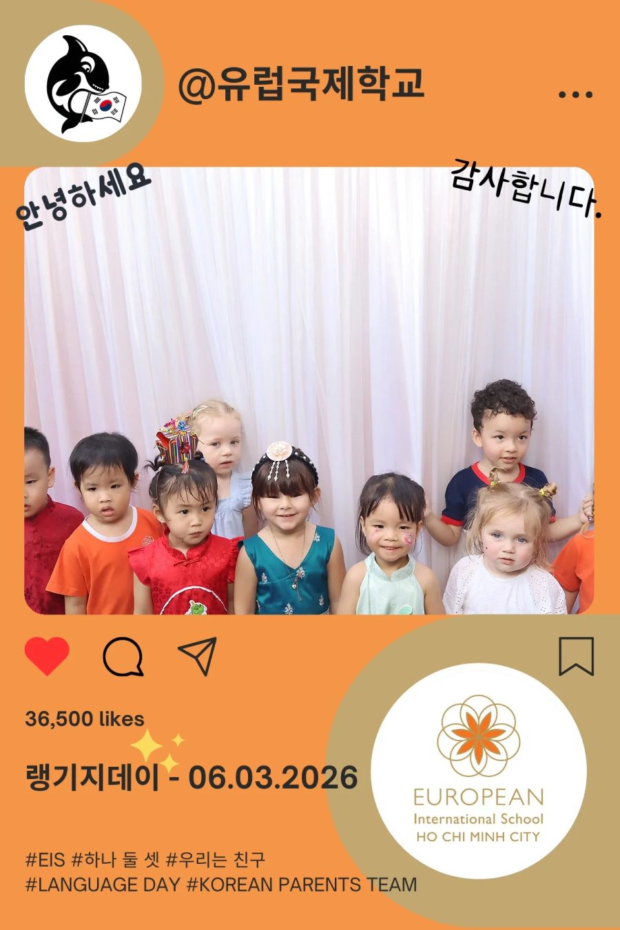 Language Day 2026 at European International School (EIS) in Ho Chi Minh City