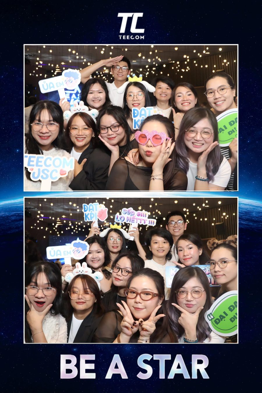 Chupbox Photobooth for Year-end party 2026 of Teecom at Capella Gallery Hall