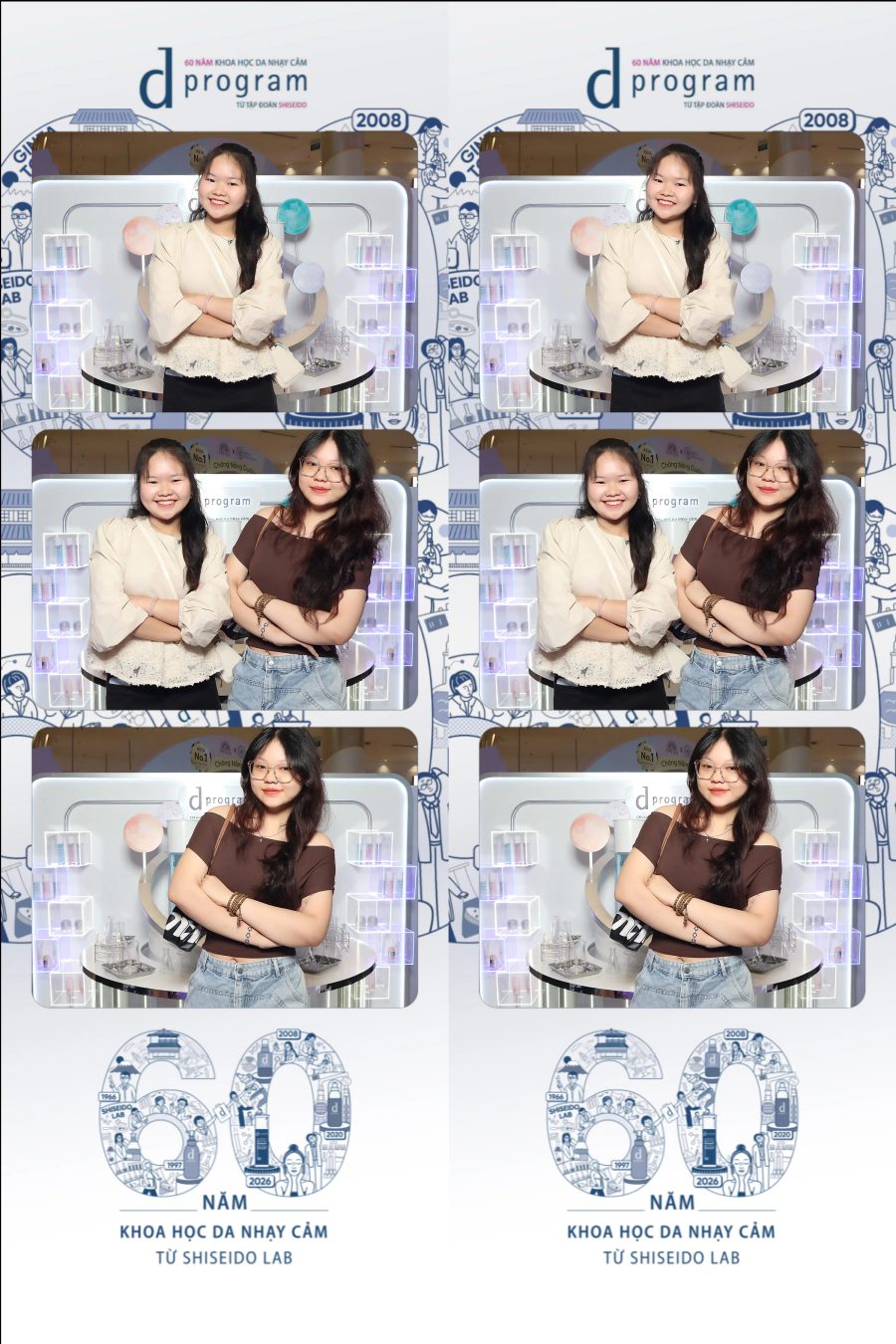 D program by Shiseido 60th Anniversary Promotion at Aeon Mall Tân Phú