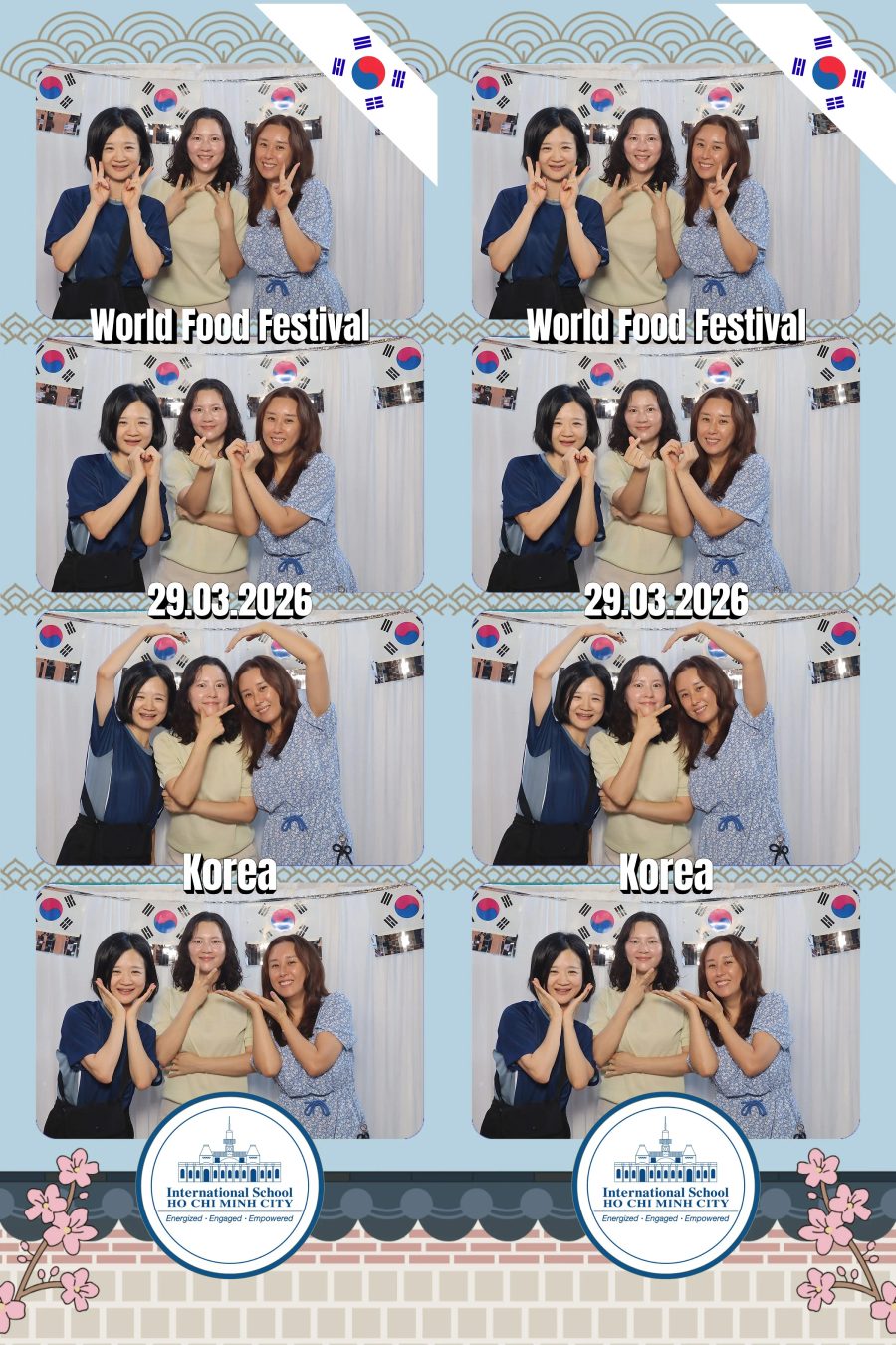 Chupbox Photobooth photos at International School HCMC (ISHCMC)