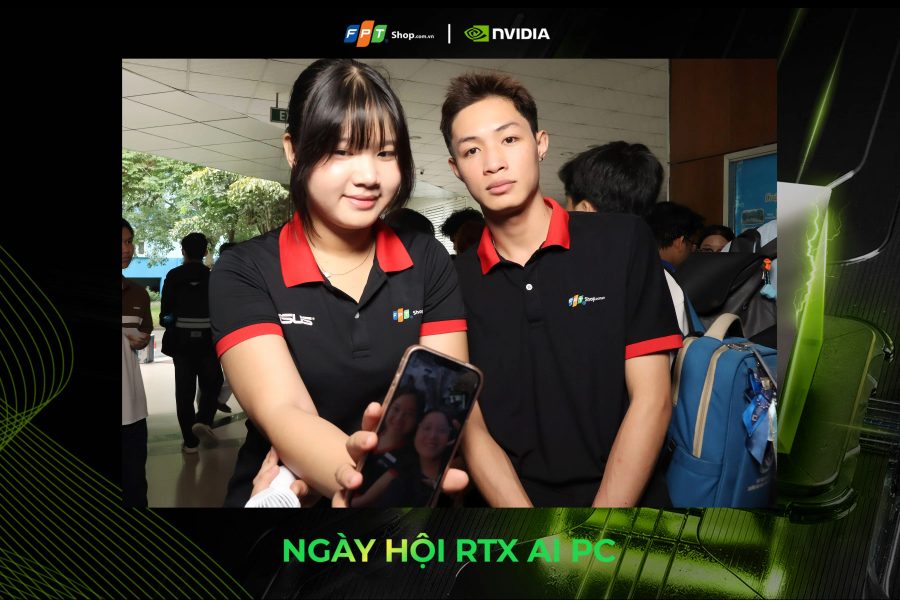 Chupbox Photobooth activity for Nvidia Promotion at University of Information Technology
