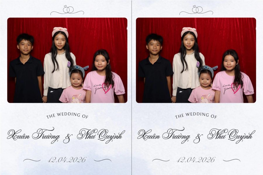 Chupbox Wedding Photobooth for Truong & Quynh at Luxury Palace