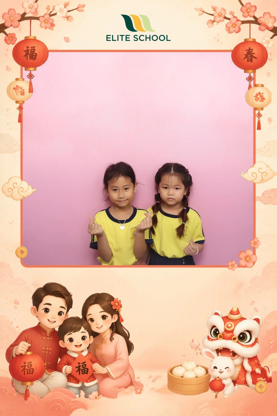 Chupbox Photobooth for Family day at Elite School Binh Duong