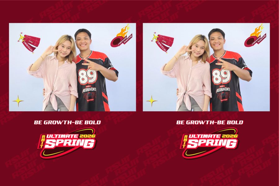 Chupbox Photobooth of RMIT Ultimate Frisbee Club at RMIT university in HCM