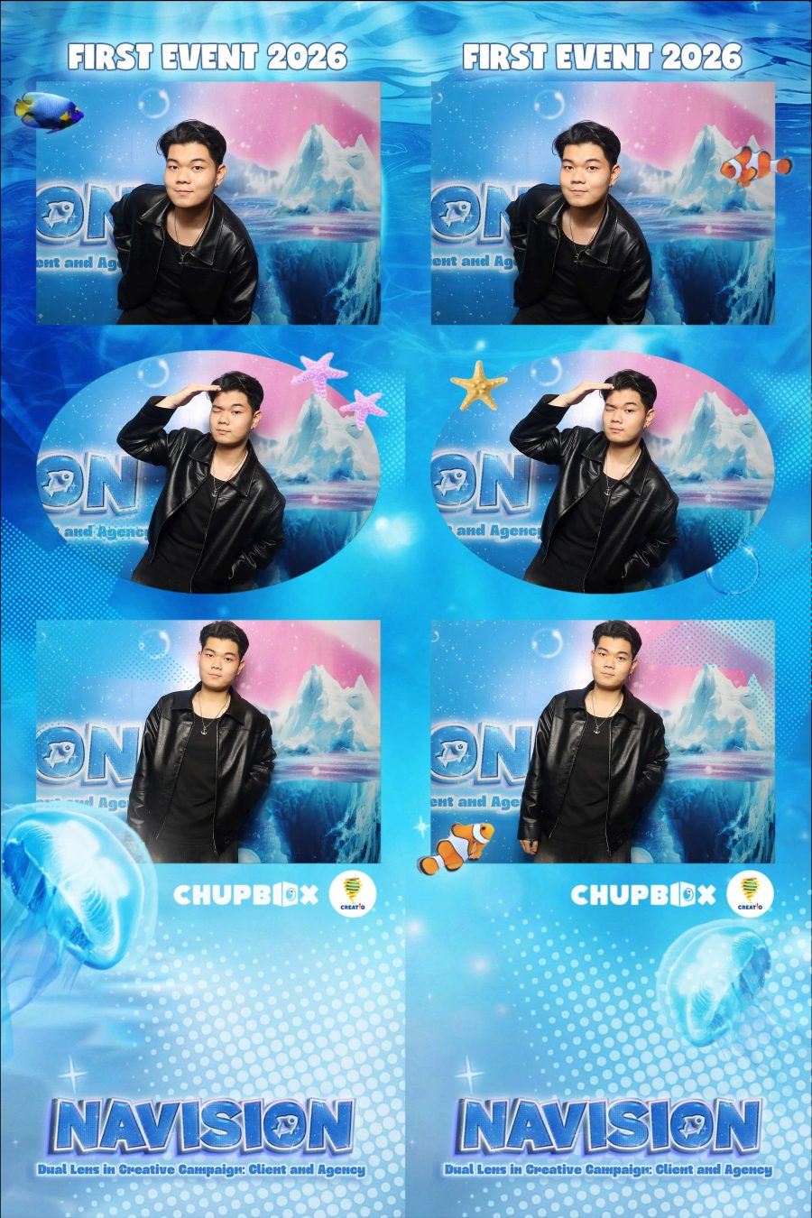 Chupbox Photobooth Photo at FIRST EVENT 2026 of Marketing Club Creatio