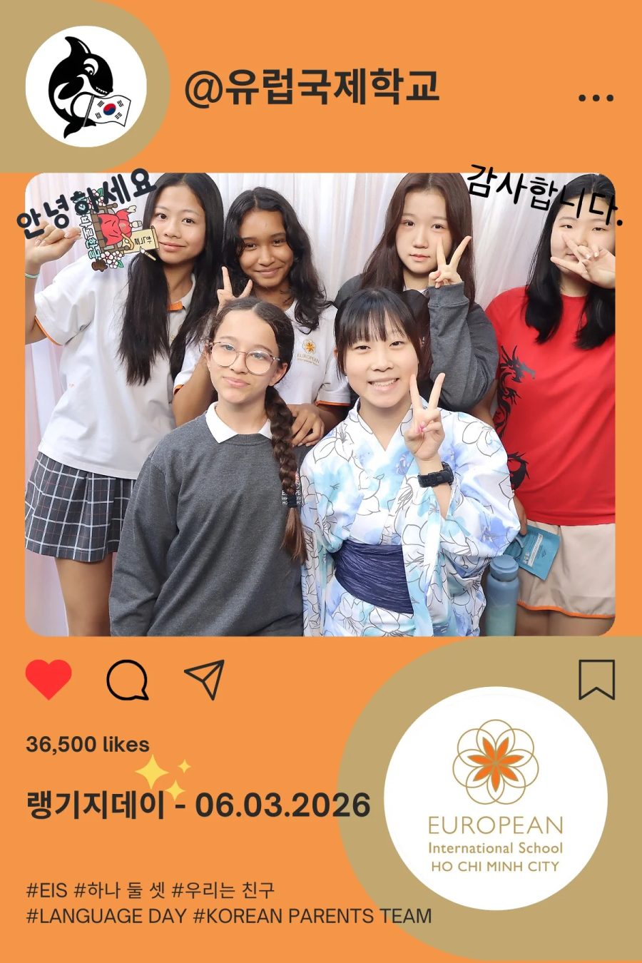 Language Day 2026 at European International School (EIS) in Ho Chi Minh City