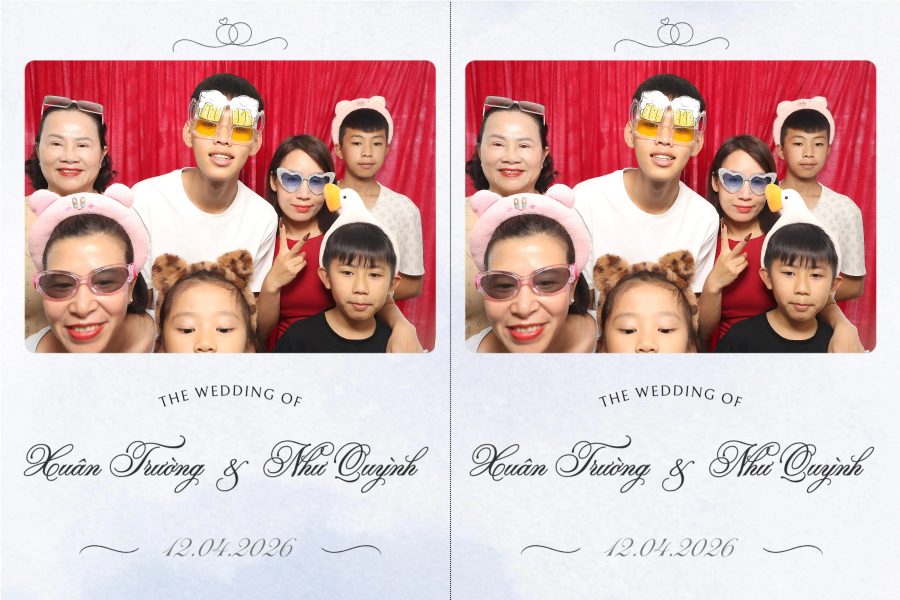Chupbox Wedding Photobooth for Truong & Quynh at Luxury Palace