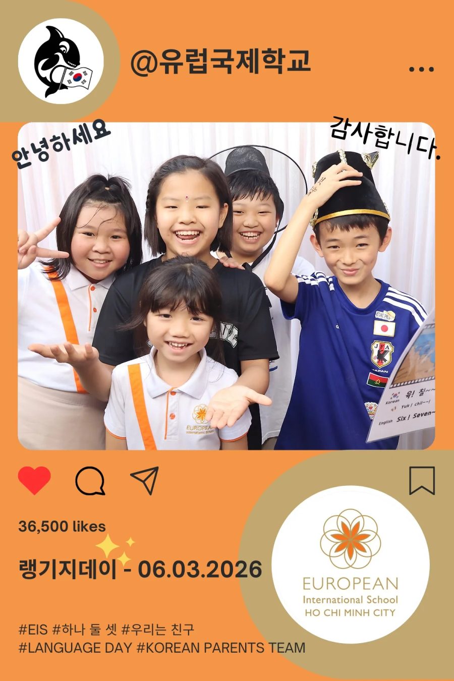 Language Day 2026 at European International School (EIS) in Ho Chi Minh City