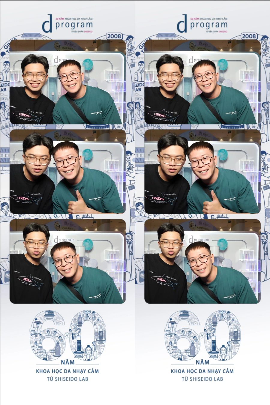 D program by Shiseido 60th Anniversary Promotion at Aeon Mall Tân Phú