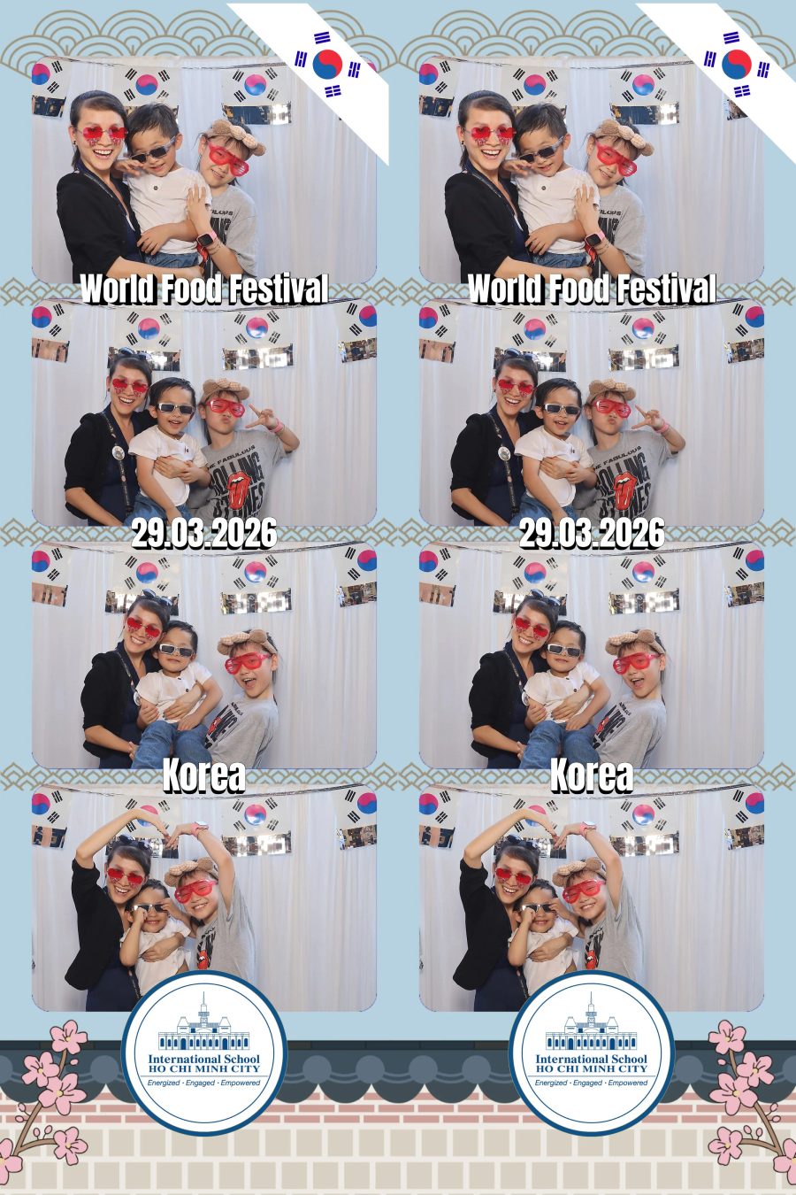 Chupbox Photobooth photos at International School HCMC (ISHCMC)