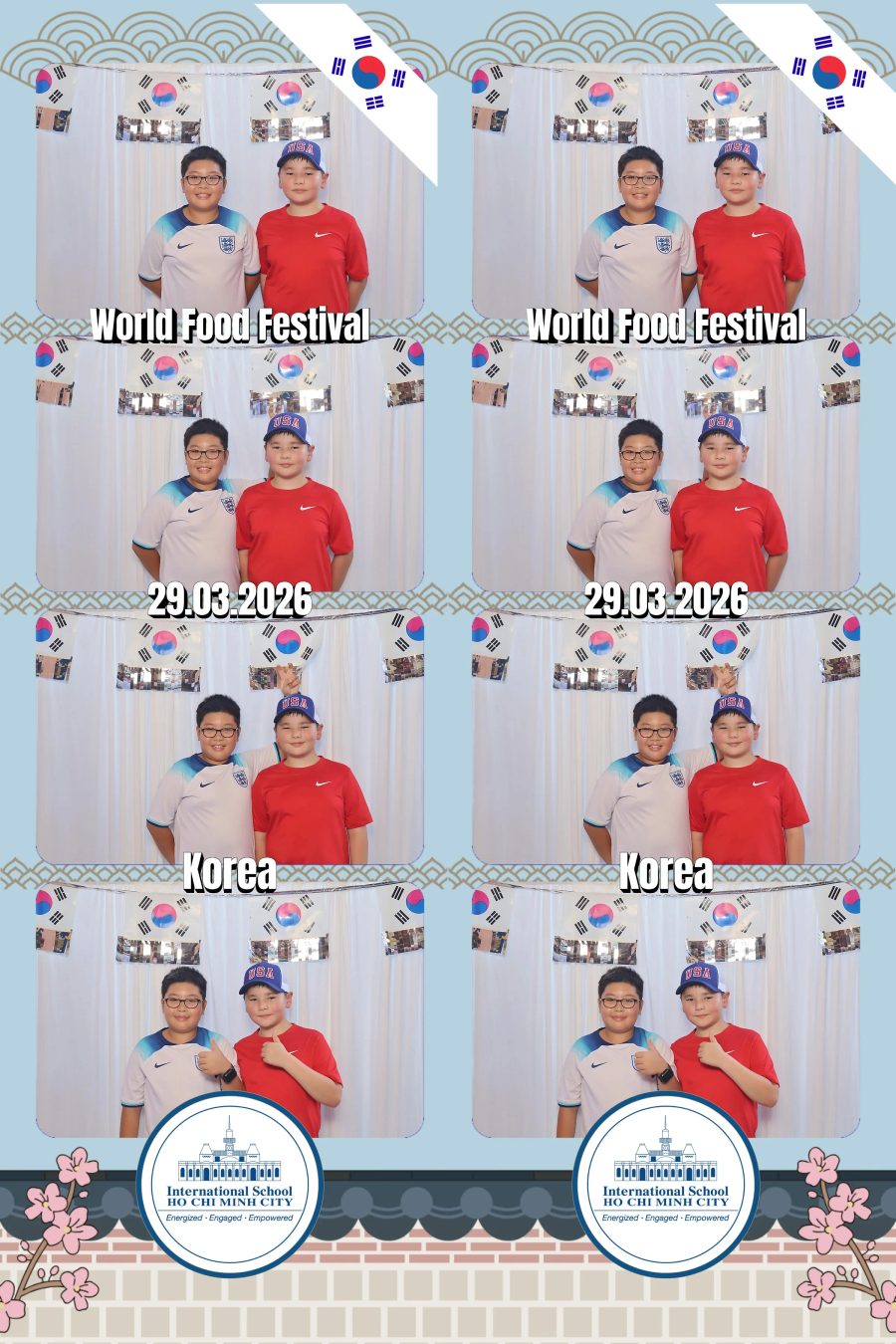 Chupbox Photobooth photos at International School HCMC (ISHCMC)