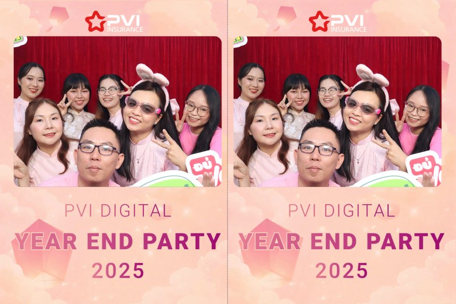 Chupbox Photobooth at LAGARDEN for PVI Year-end party