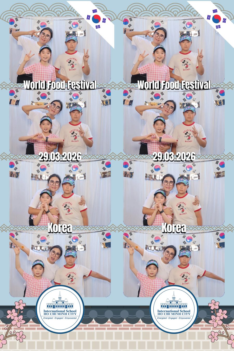 Chupbox Photobooth photos at International School HCMC (ISHCMC)