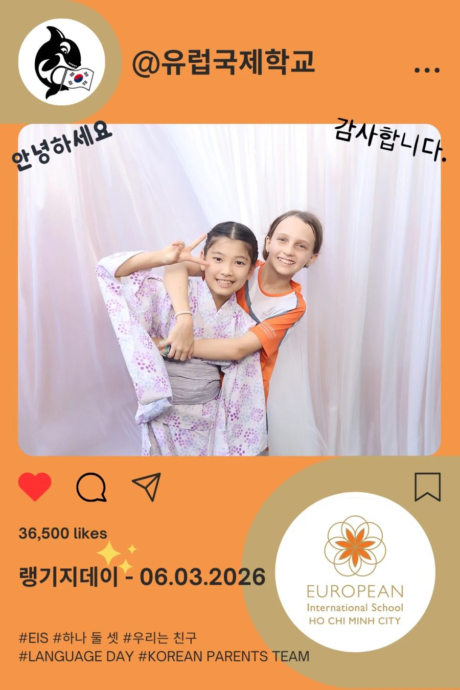 Language Day 2026 at European International School (EIS) in Ho Chi Minh City