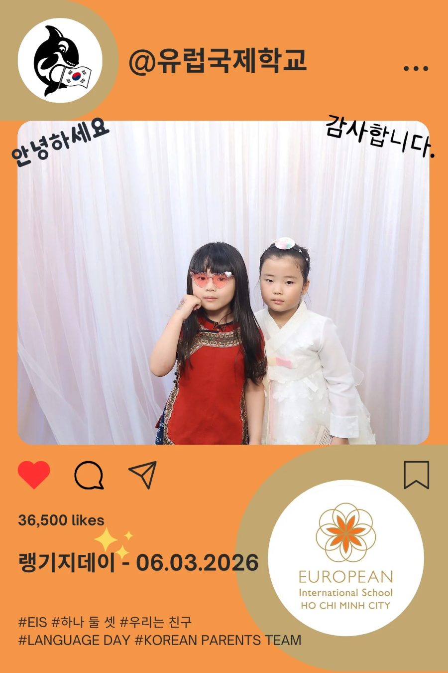 Language Day 2026 at European International School (EIS) in Ho Chi Minh City