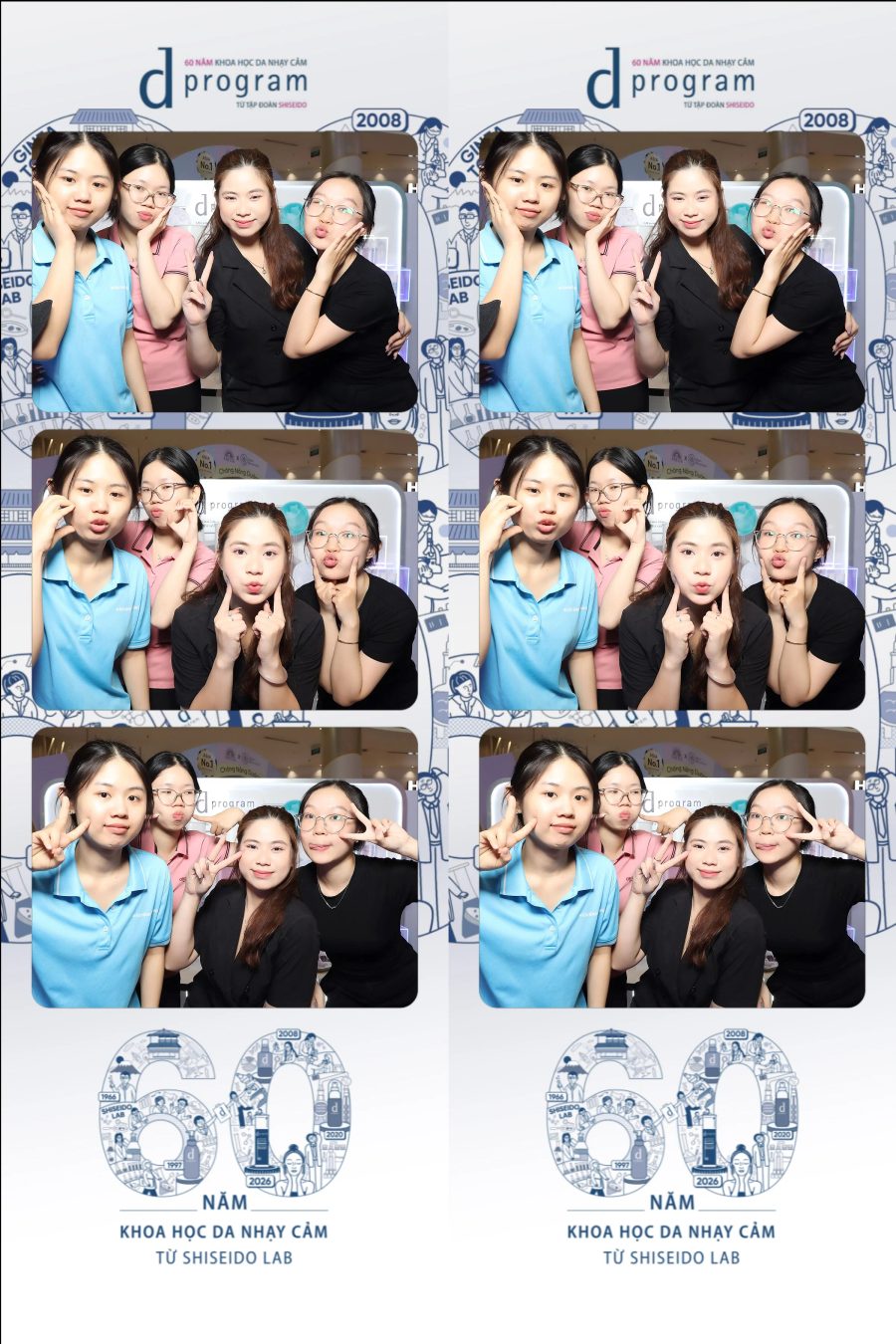 D program by Shiseido 60th Anniversary Promotion at Aeon Mall Tân Phú