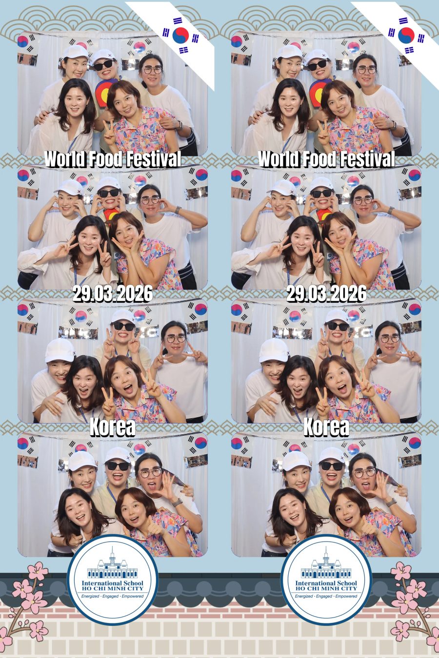 Chupbox Photobooth photos at International School HCMC (ISHCMC)