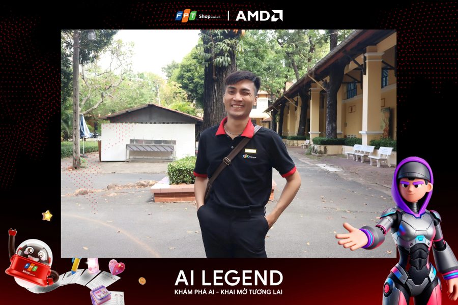 Chupbox Photobooth photo for FPT Shop Event at Nguyễn Thị Minh Khai High School