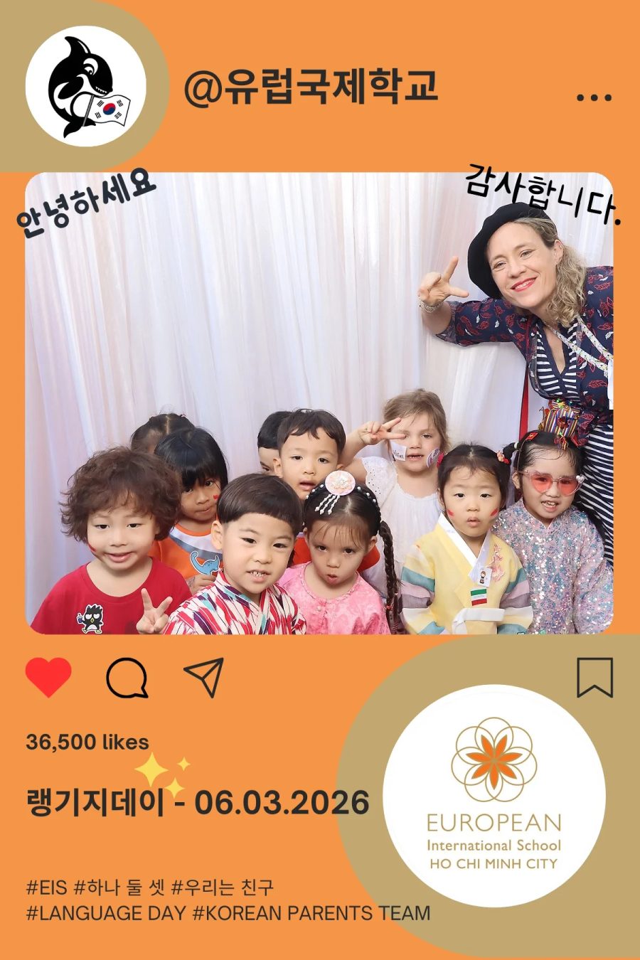 Language Day 2026 at European International School (EIS) in Ho Chi Minh City